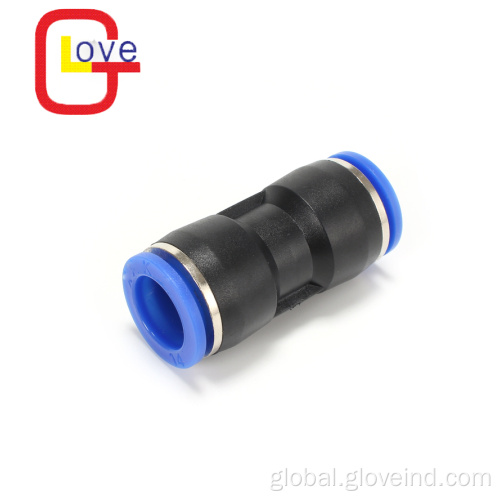 Straight Tube-to-tube Quick Connector Straight Plastic Tube-to-tube One-touch Quick Connector Factory